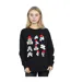 Disney Sweatshirt Femmes/Dames Minnie Mickey Photo Poses (Noir) - UTBI28392-2