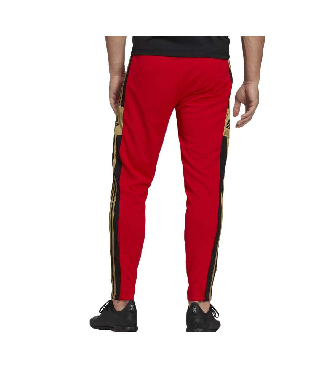 Pantalon de sport rouge homme adidas salah pnt - l-2