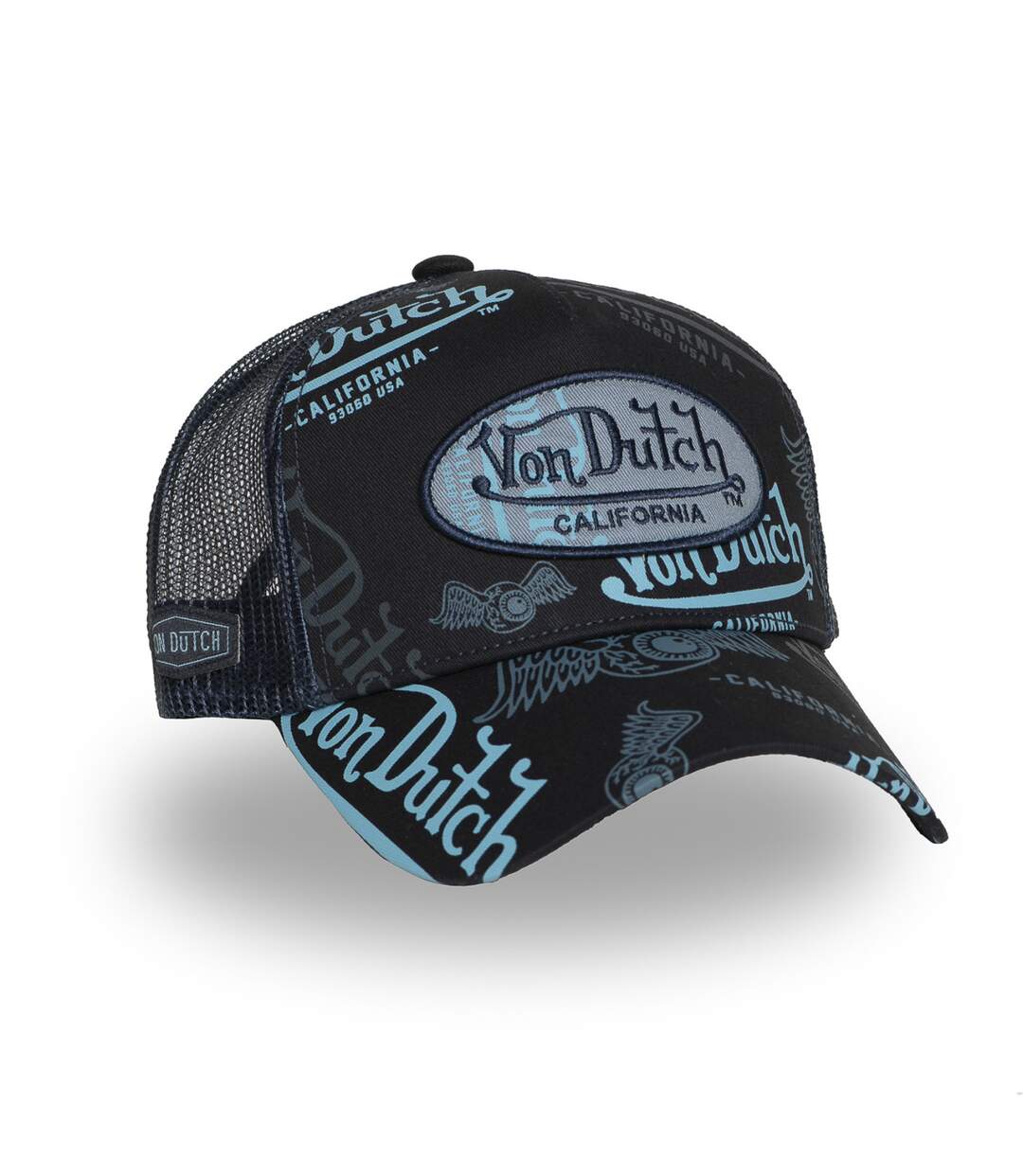 Casquette trucker avec filet adulte print all over Cafe Vondutch-3