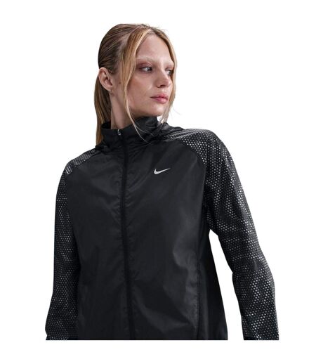 Veste T Flash Femme Noir Argenté Nike