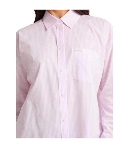 Chemisier Motif/style Rayé Femme Rose Guess
