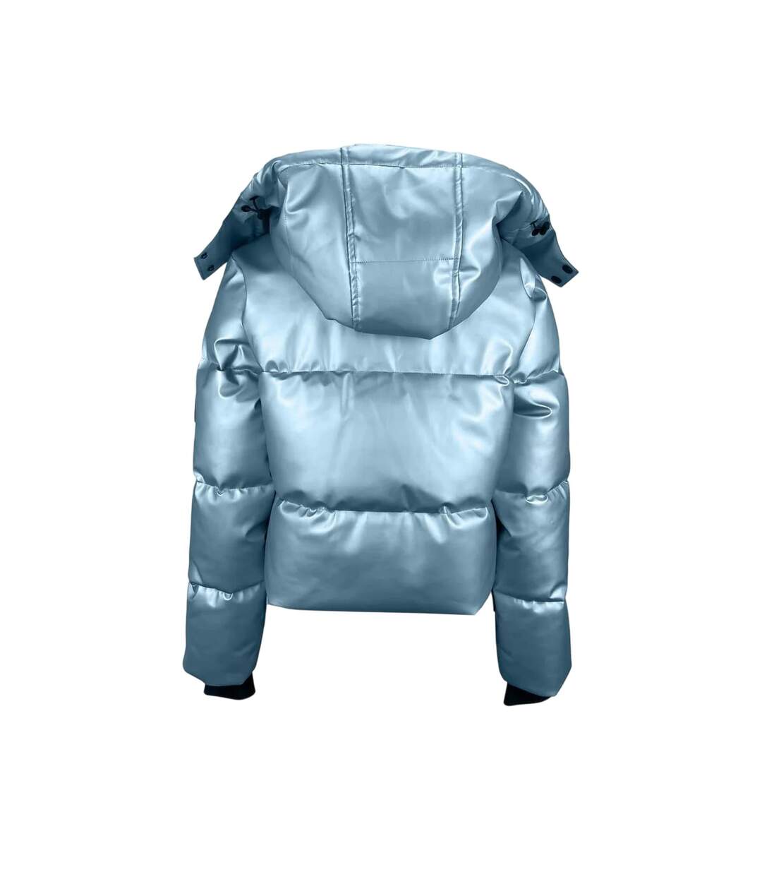 Blouson De Ski Femme Bleu Métallisé Jack Wills-3