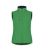 Veste Sans Manches Classic Femme Vert Pomme Clique-1