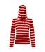 Regatta Womens/Ladies Maelys Stripe Hoodie (Crayon/White) - UTRG7098