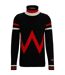 Sweat Ski Motif/style Géométrique Homme Noir Boss-2