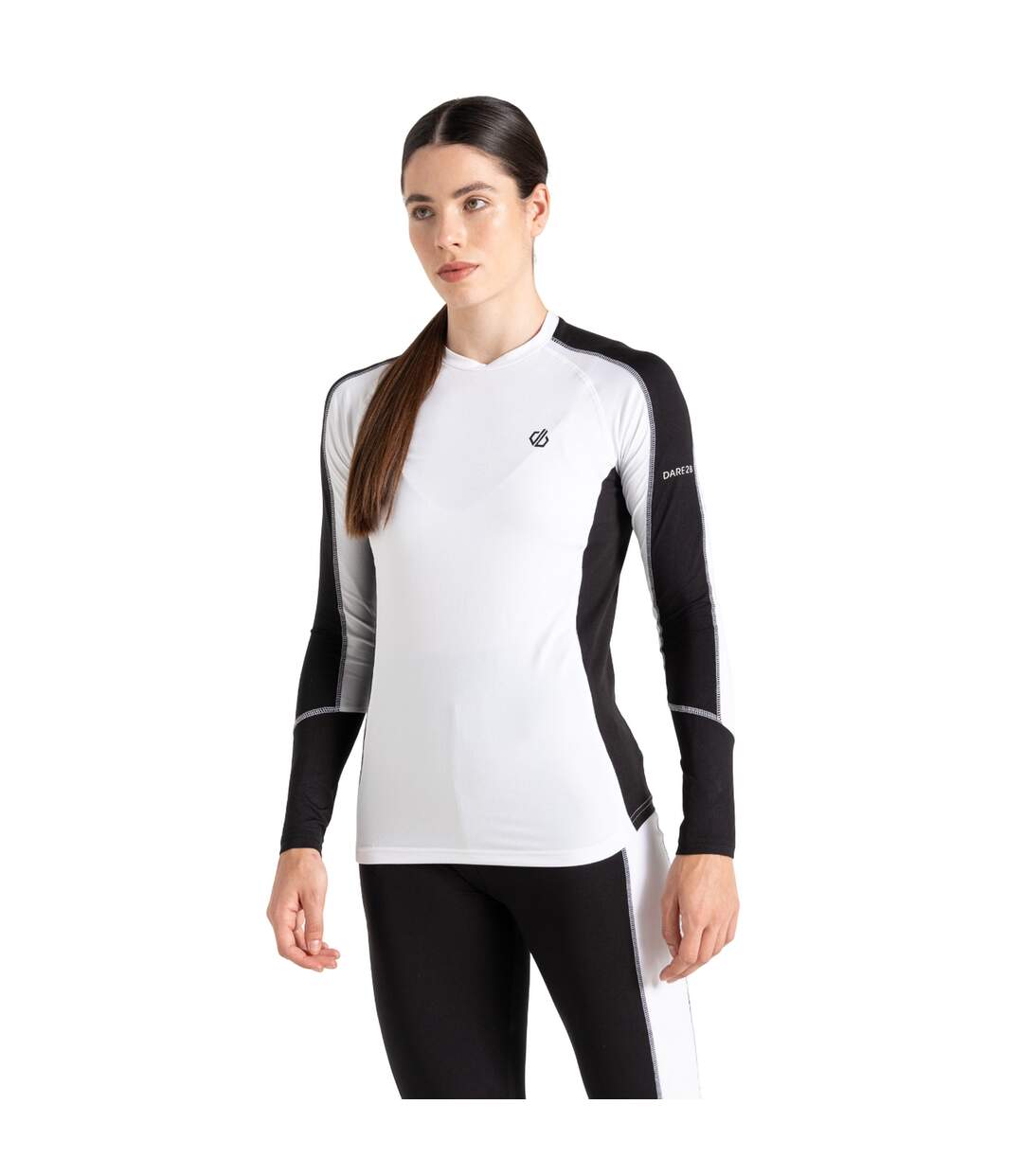 Ensemble Thermique Exchange Femme Noir Blanc Dare 2B-2
