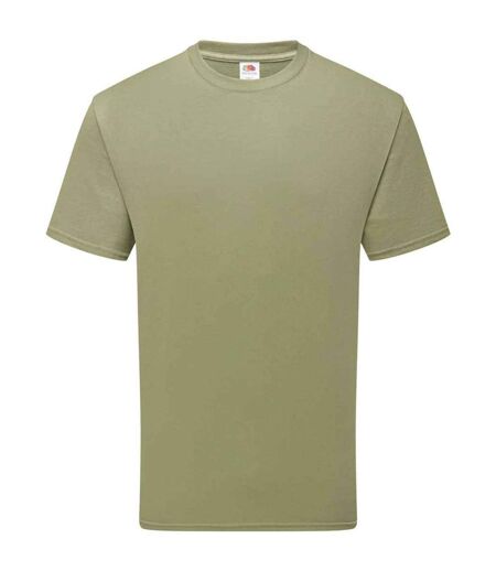 T-shirt unisexe en coton pour adultes olive classique Fruit of the Loom