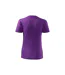 Womens/ladies Classic New T-shirt Violet Adler-2