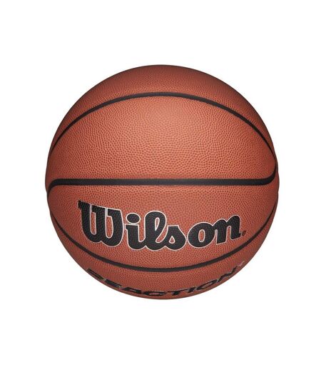 Ballon De Basket Reaction Plus Taille 7 Marron Wilson