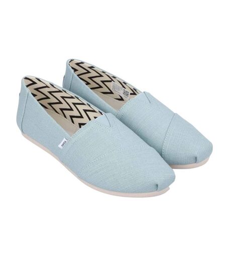 Womens/ladies Alpargata Classic Espadrilles Green Toms