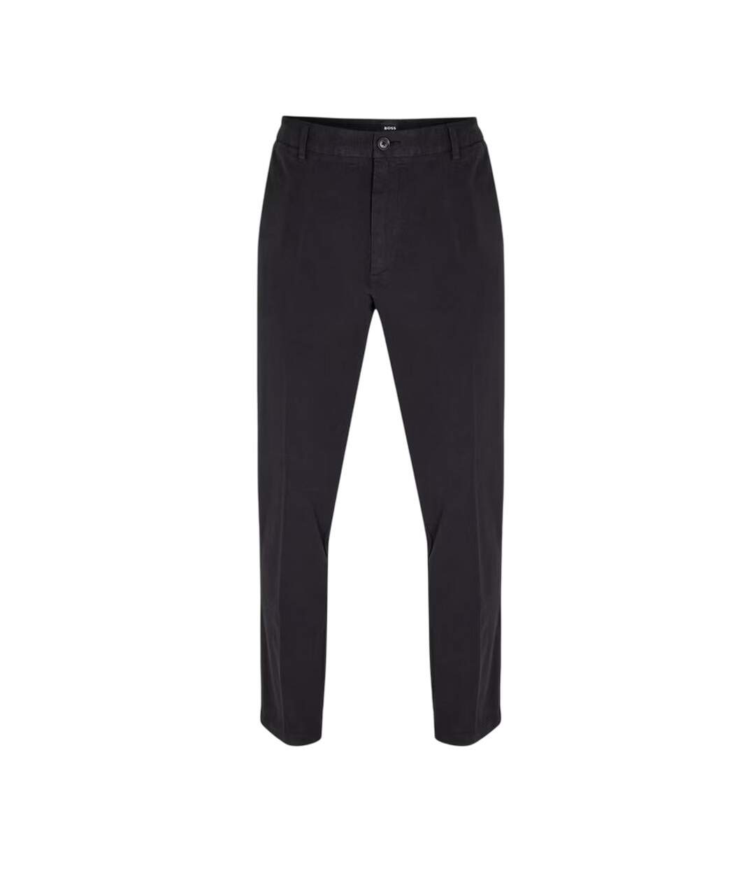Mens H-kane1 Straight Leg Trousers Black Boss-1