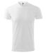 T-shirt manches courtes col V - Unisexe - MF111 - blanc