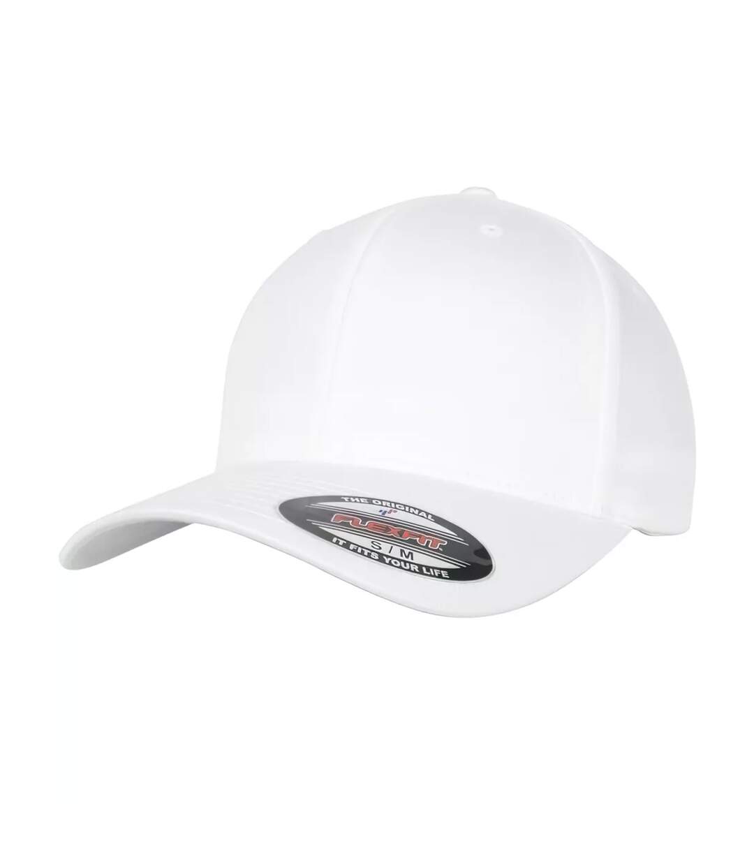 Casquette De Baseball Blanc Flexfit-1