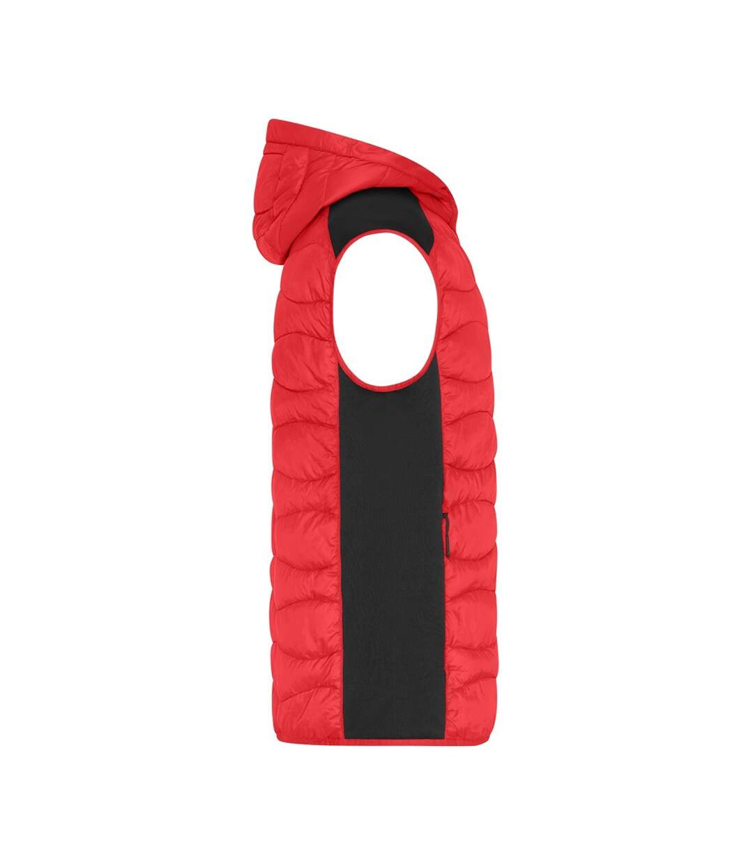 Veste Sans Manches Homme Rouge Noir James And Nicholson-3