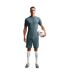 Mens Academy Training T-shirt Slate White Nike-1