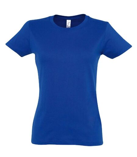 T-shirt manches courtes - Femme - 11502 - bleu roi
