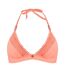 Haut de maillot triangle corail fluo Ensoleillée by Brigitte Bardot-1