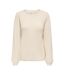 Pull beige femme jdy tennison life-1