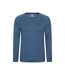 Haut Thermique Uni Manches Longues Talus Homme Bleu Mountain Warehouse-1