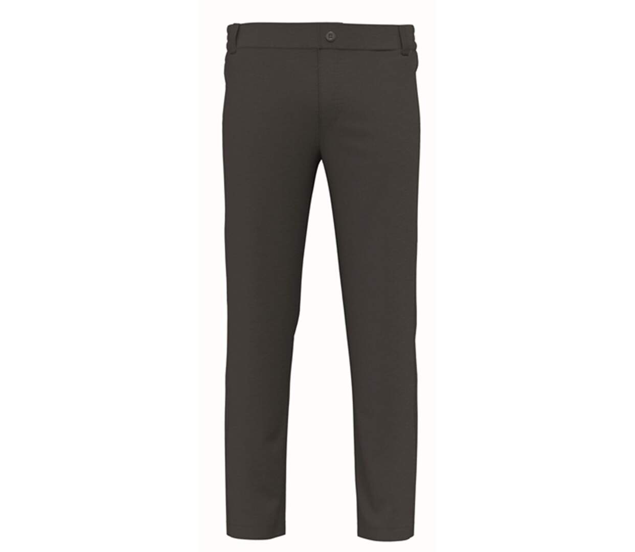 Pantalon de travail sans poches - Unisexe - WK706 - gris foncé-1