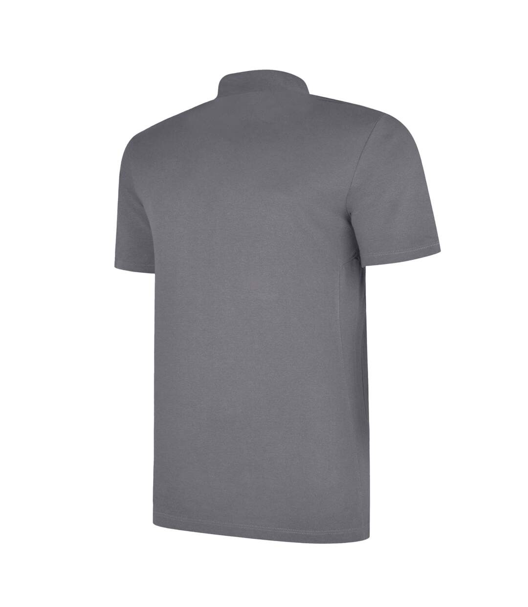 Mens Essential Polo Shirt Carbon White Umbro-2