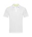 Polo hommes blanc Stedman-1