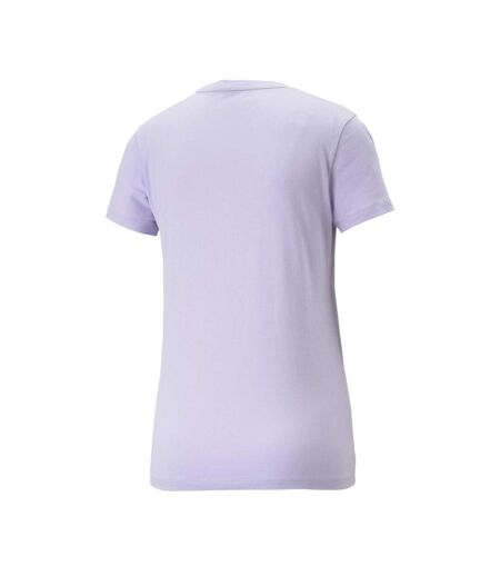 T-shirt Mauve Femme Puma Ess+ Metallic - L