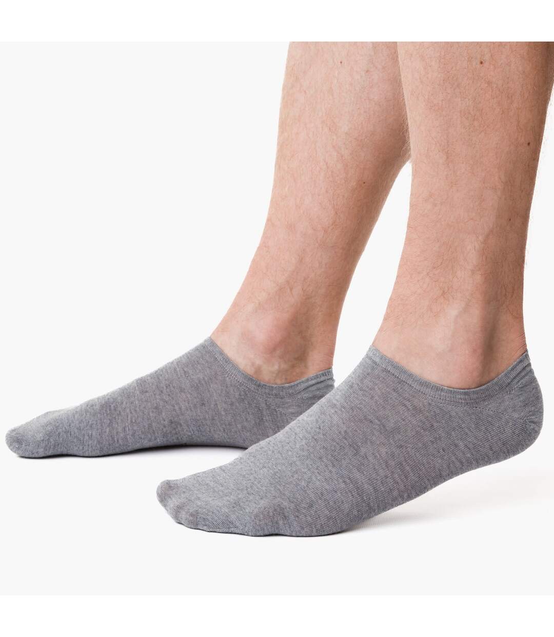 Mens Merino Wool No Show Socks Invisible Low Cut Warm Footsies Socks-5
