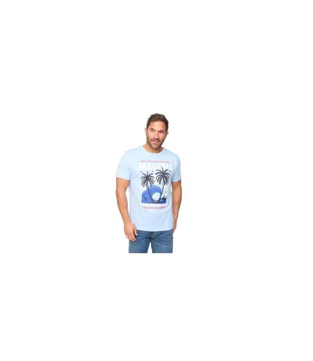 T-shirt Malwaves Homme Bleu Clair Bewley & Ritch