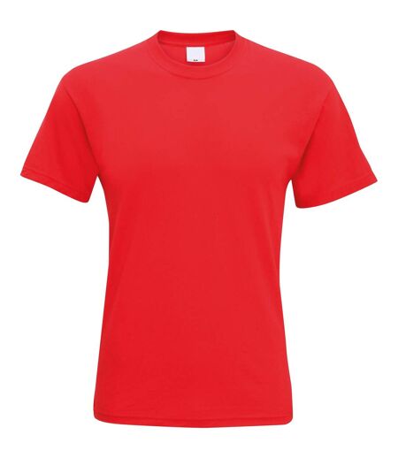 Mens Short Sleeve Casual T-Shirt (Bright Red)