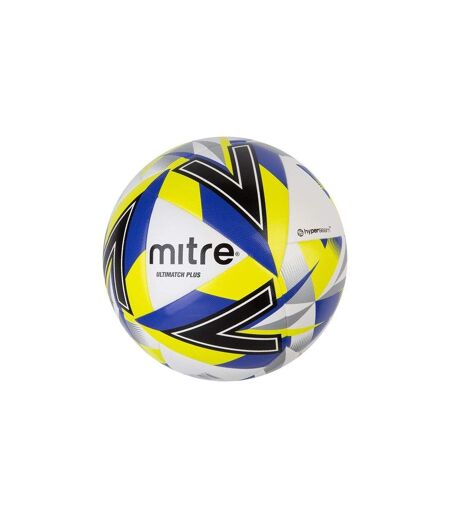 Ballon de foot ultimatch max taille 3 blanc / noir / bleu Mitre