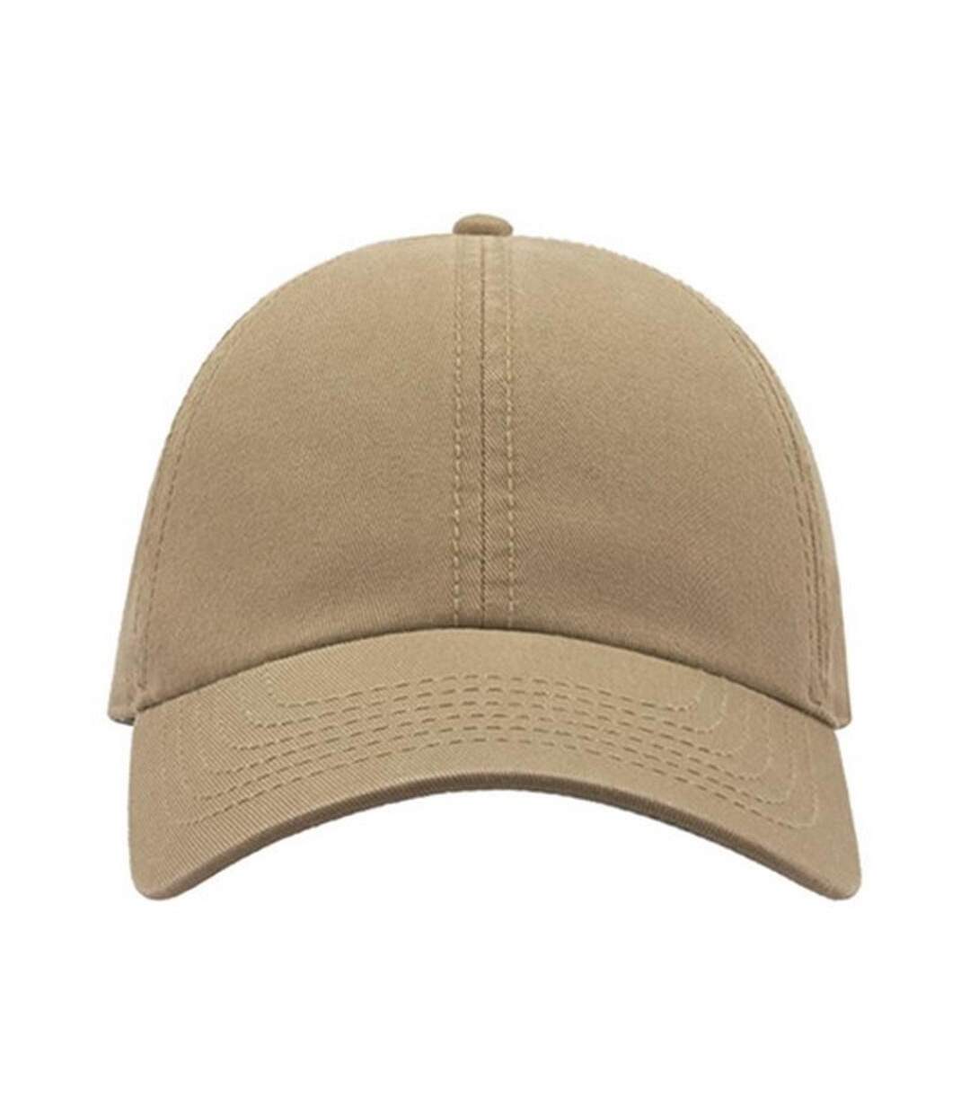 Casquette 6 Panneaux Action Mixte Kaki Atlantis-4