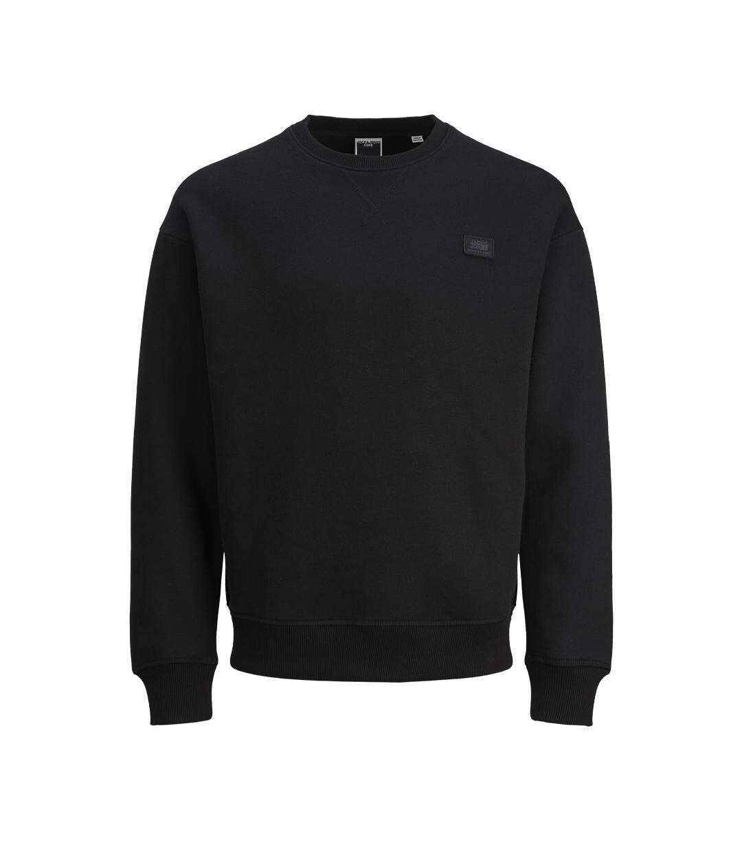 Sweat noir homme jack & jones classic twill-1