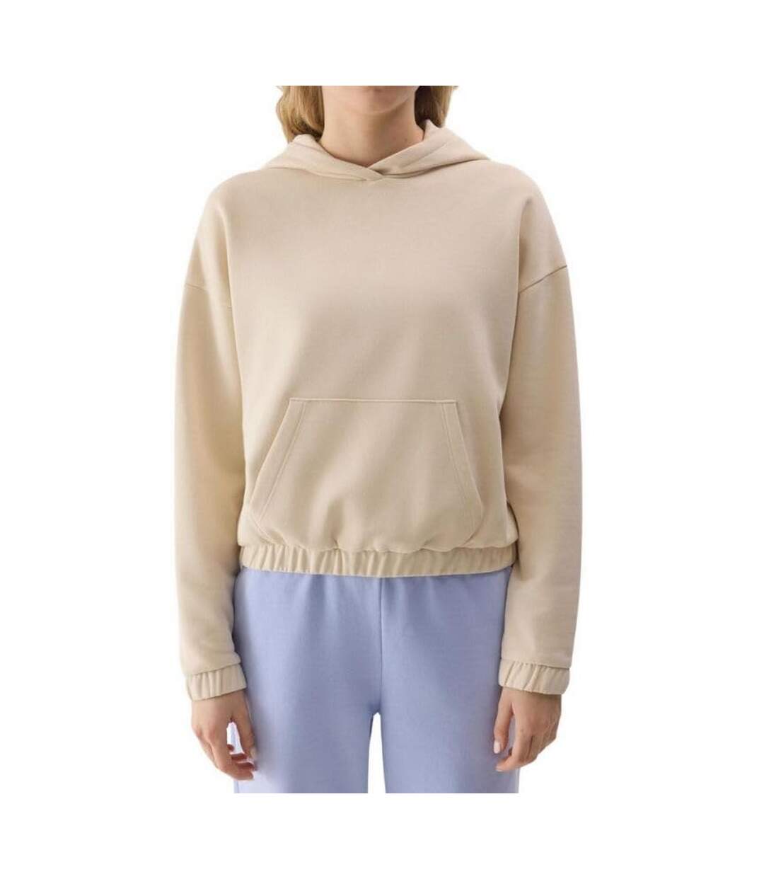 Sweat À Capuche Wss24tswsf1057 Femme Beige 4F-4