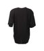 Womens/ladies big logo boyfriend t-shirt black Adidas-2