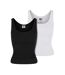 Débardeurs Basic Femme Noir Blanc Urban Classics-3