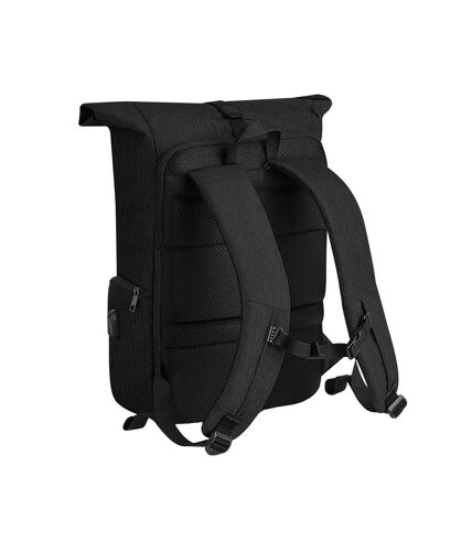 Quadra Q-tech Charge Roll Up Hiking Backpack (Black) (One Size) - UTPC6542