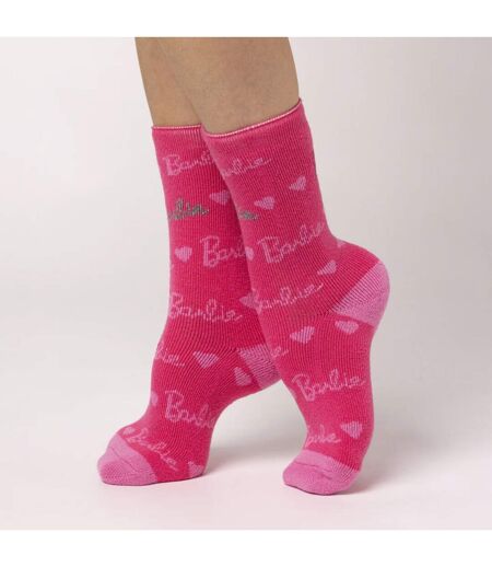 Ladies Thermal Barbie Patterned Socks for Winter