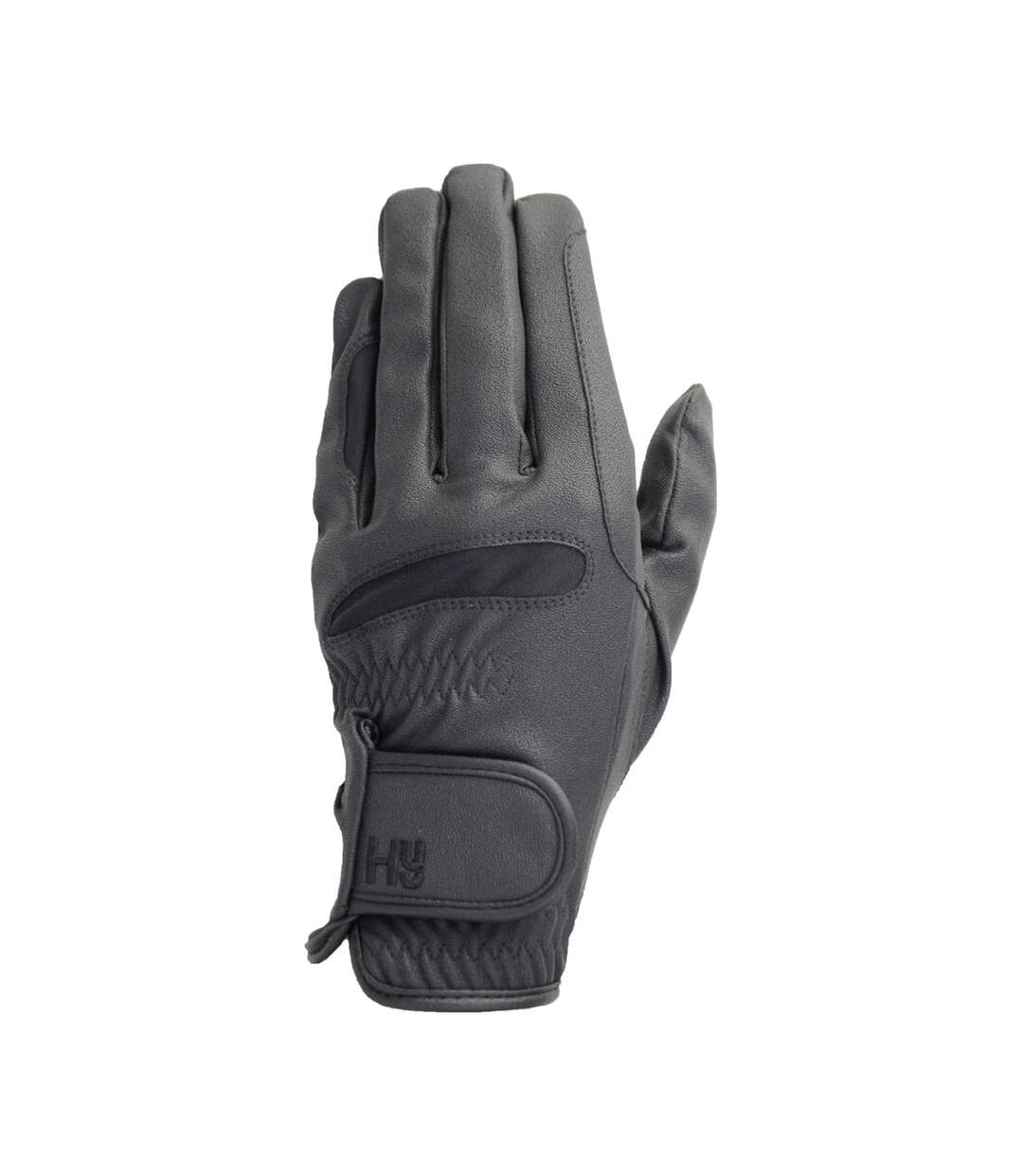 Gants D´équitation Adulte Noir Hy5-1