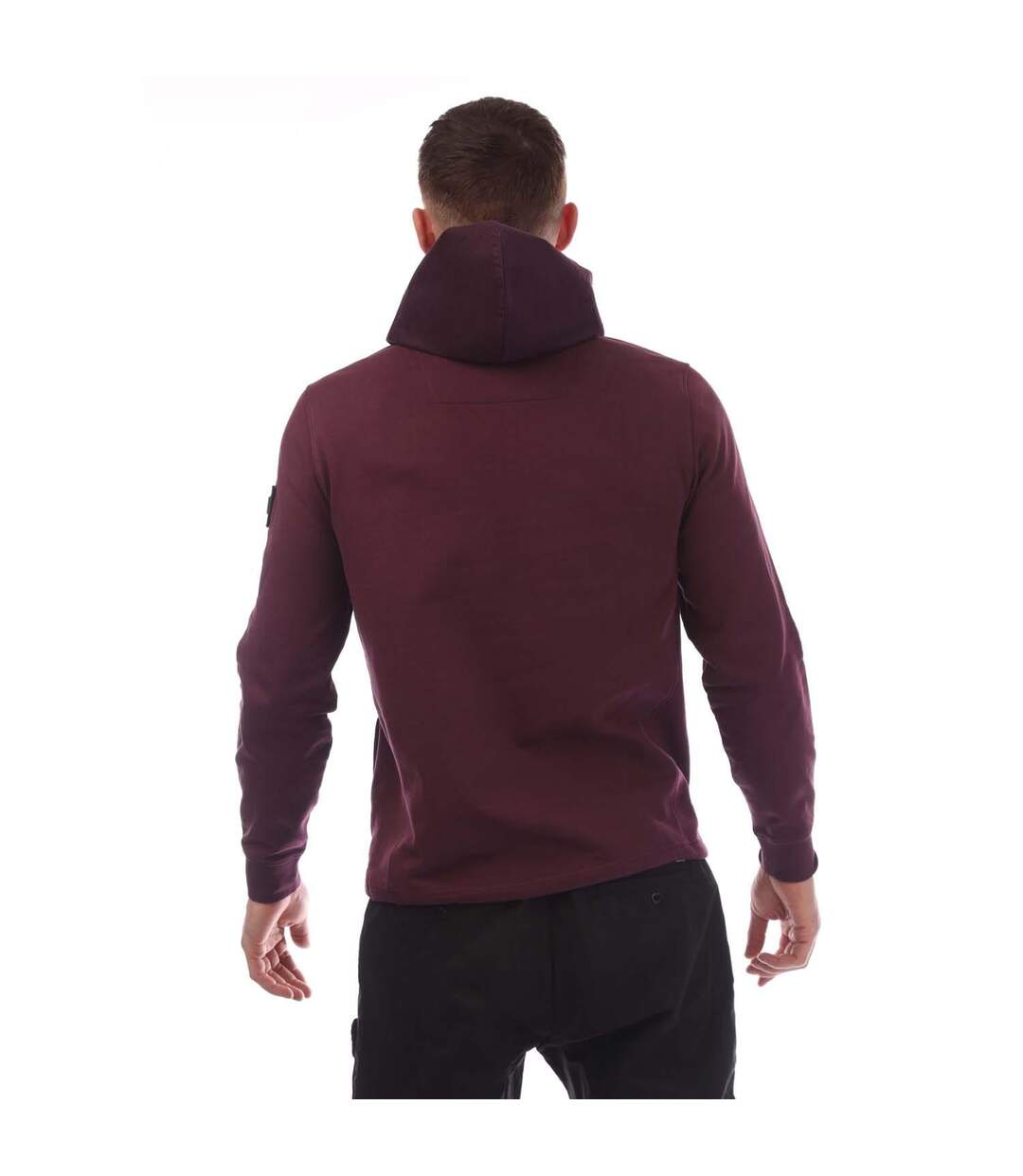 Sweat À Capuche Hamilton Homme Rose Baie Weekend Offender-3