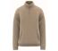 Sweat-shirt 1/4 zip - Unisexe - PATS403 - beige sable-1