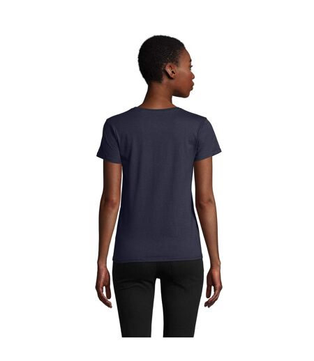 T-shirt Pioneer Femme Gris Foncé Uni SOLS