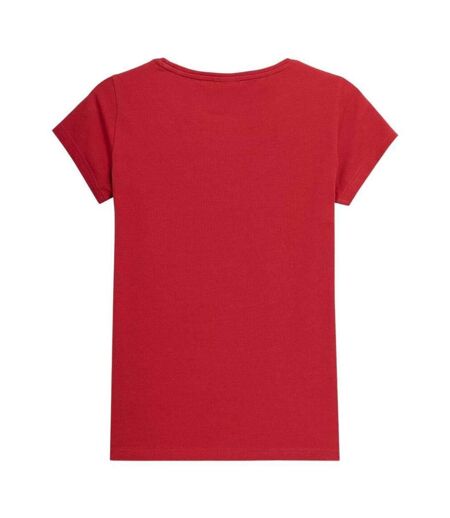 T-shirt H4z22 Femme Rouge 4F