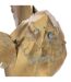 Statue Aigle en Métal Kadi 85cm Doré-2