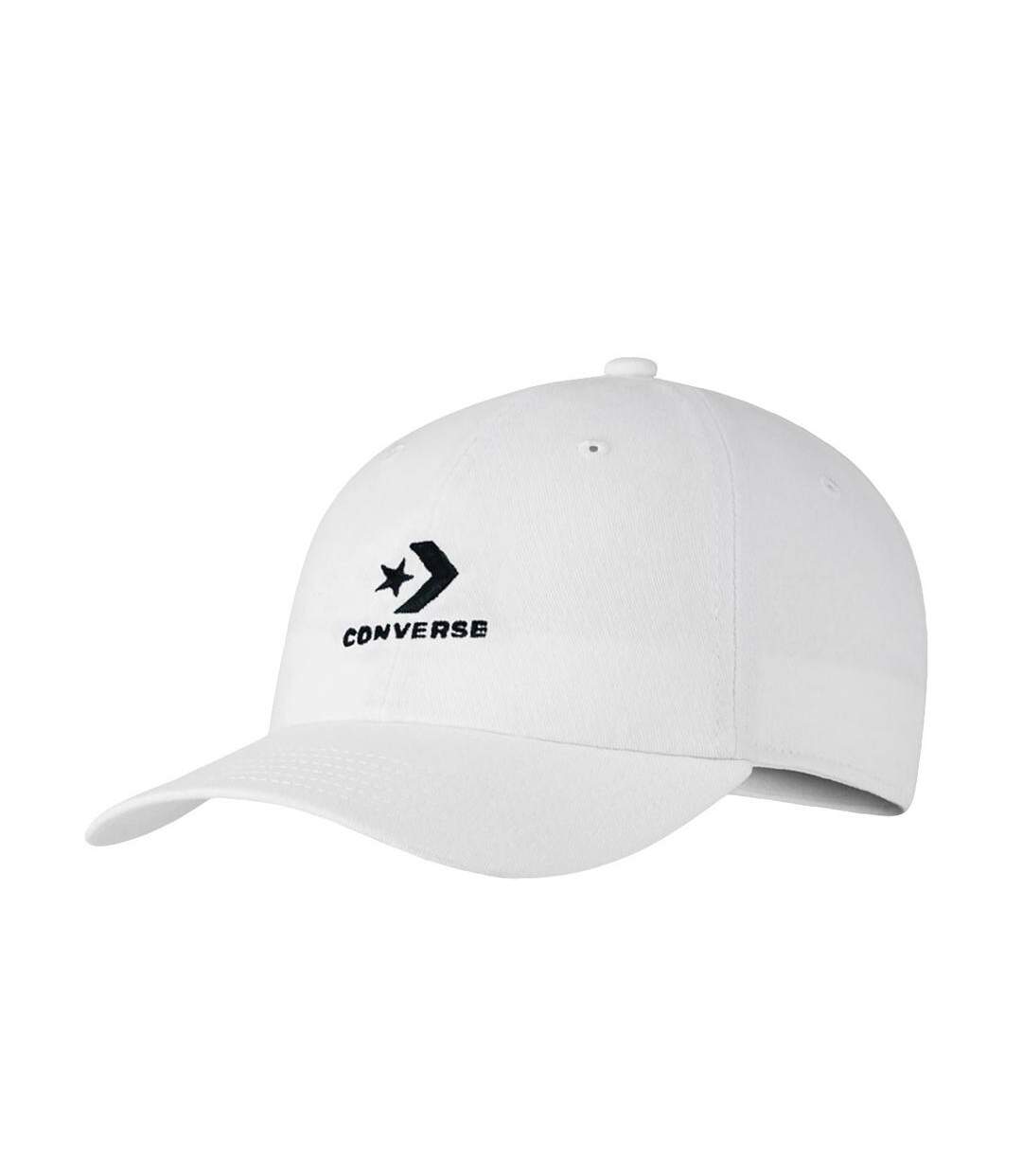 Casquette Blanches Homme Converse Lock-up Baseball - Taille unique-1