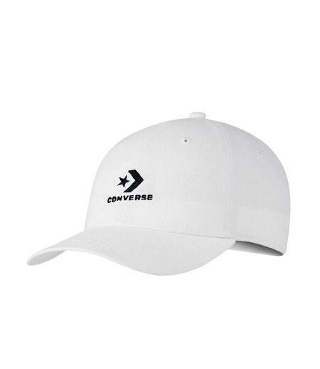 Casquette Blanches Homme Converse Lock-up Baseball - Taille unique