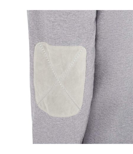 Mens Logo Sweatshirt Mid Grey Marl Howick