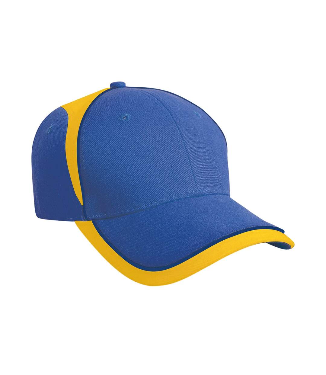 Casquette national bleu roi / jaune Result-1