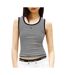 Débardeur blanc/noir femme tommy hilfiger essential bds-1