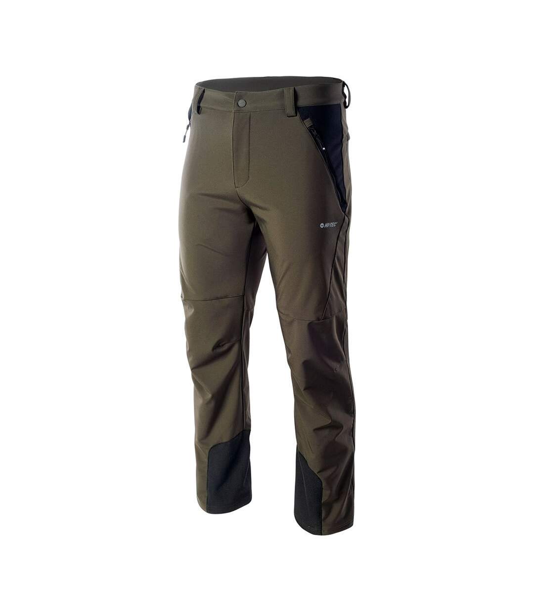 Pantalon de randonnée astoni homme vert kaki / noir Hi-Tec Hi-Tec